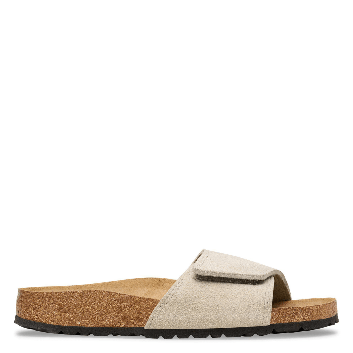 Birkenstock Women's Sylt Suede Leather in Oyster - Getoutside Shoes