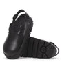 Birkenstock Women's Tokio Chunky Leather in Black - Getoutside Shoes