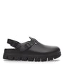 Birkenstock Women's Tokio Chunky Leather in Black - Getoutside Shoes