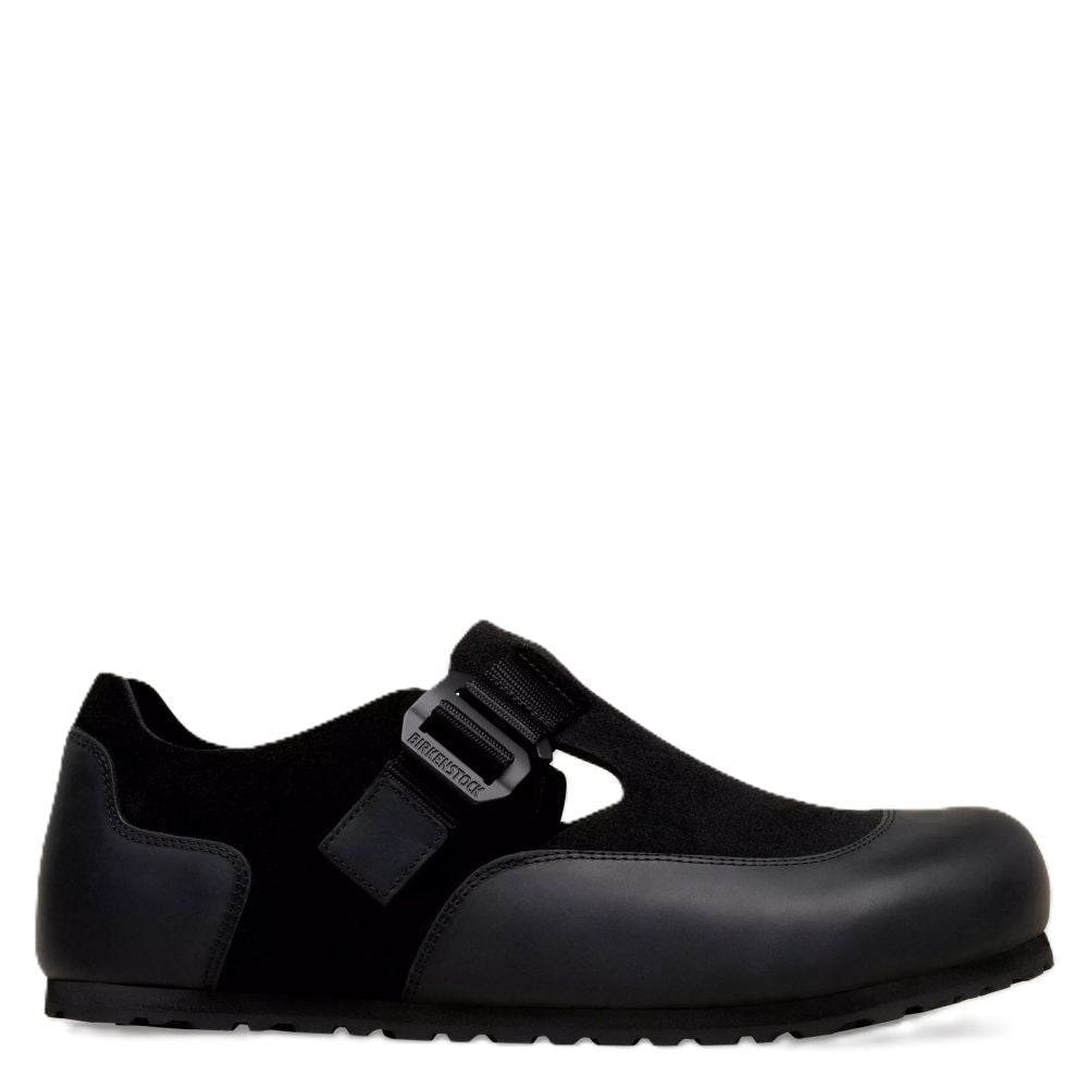 Birkenstock London Nova 2.0 Men in Black - Getoutside Shoes