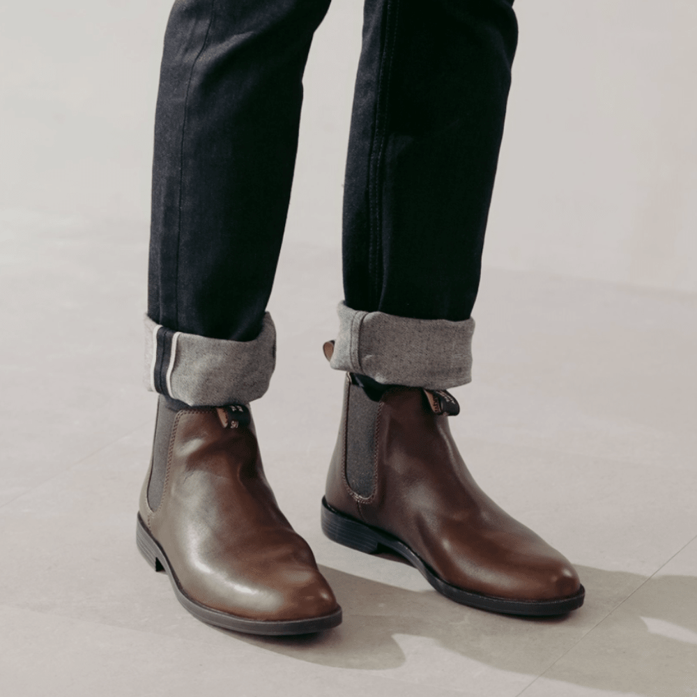 Blundstone Men's Dress Ankle 1900 in Chestnut - Getoutside Shoes