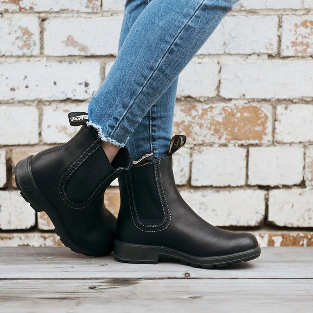 Blundstone Women's Original Hi Top 1448 in Black - Getoutside Shoes