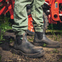 Blundstone Work & Safety Boot 181 in Waxy Rustic Black - Getoutside Shoes