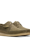 Clarks Men's Weaver in Pale Khaki Suede