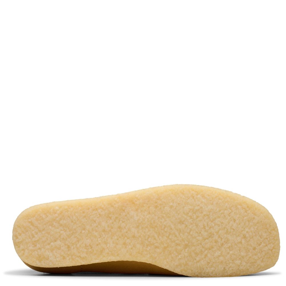 Clarks Men's Wallabee Boot in Golden Tan Suede