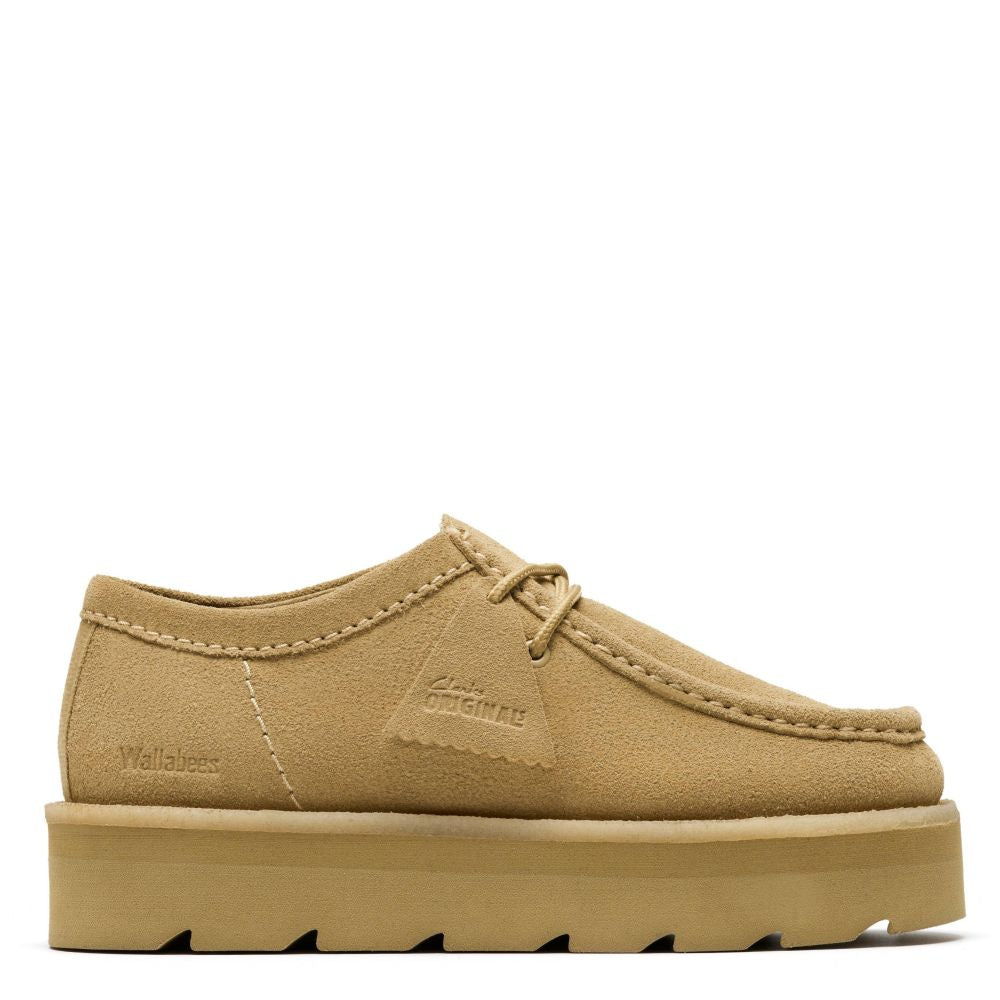 Clarks Women's Meare Walla in Maple Suede