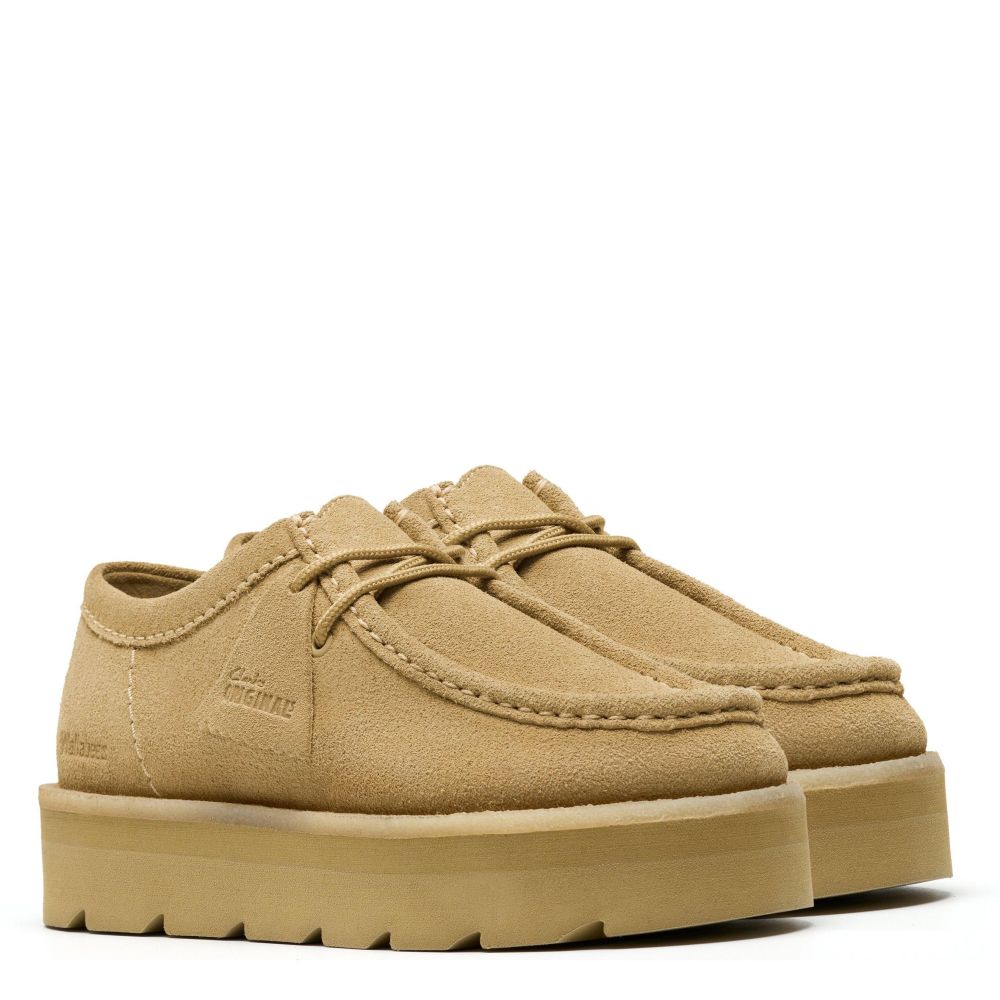Clarks Women's Meare Walla in Maple Suede