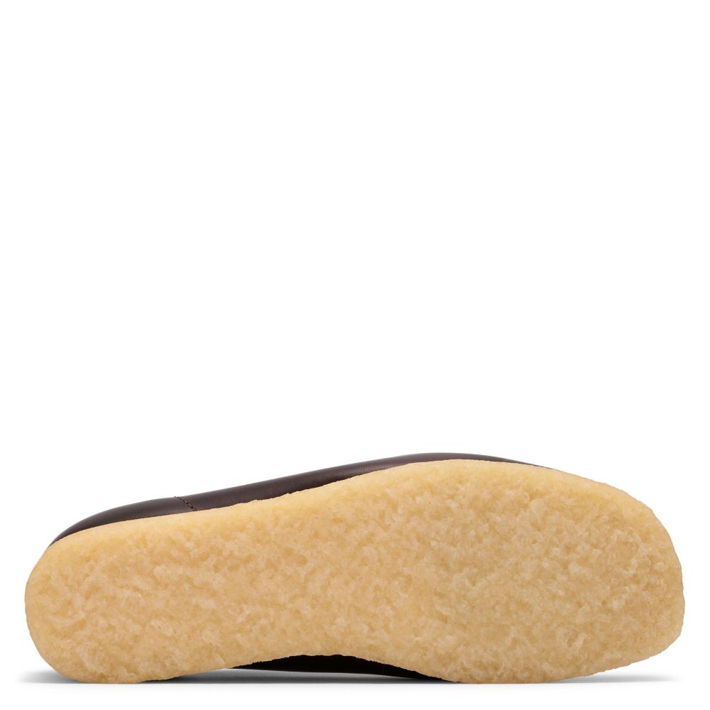 Clarks Men's Wallabee in Dark Brown Leather