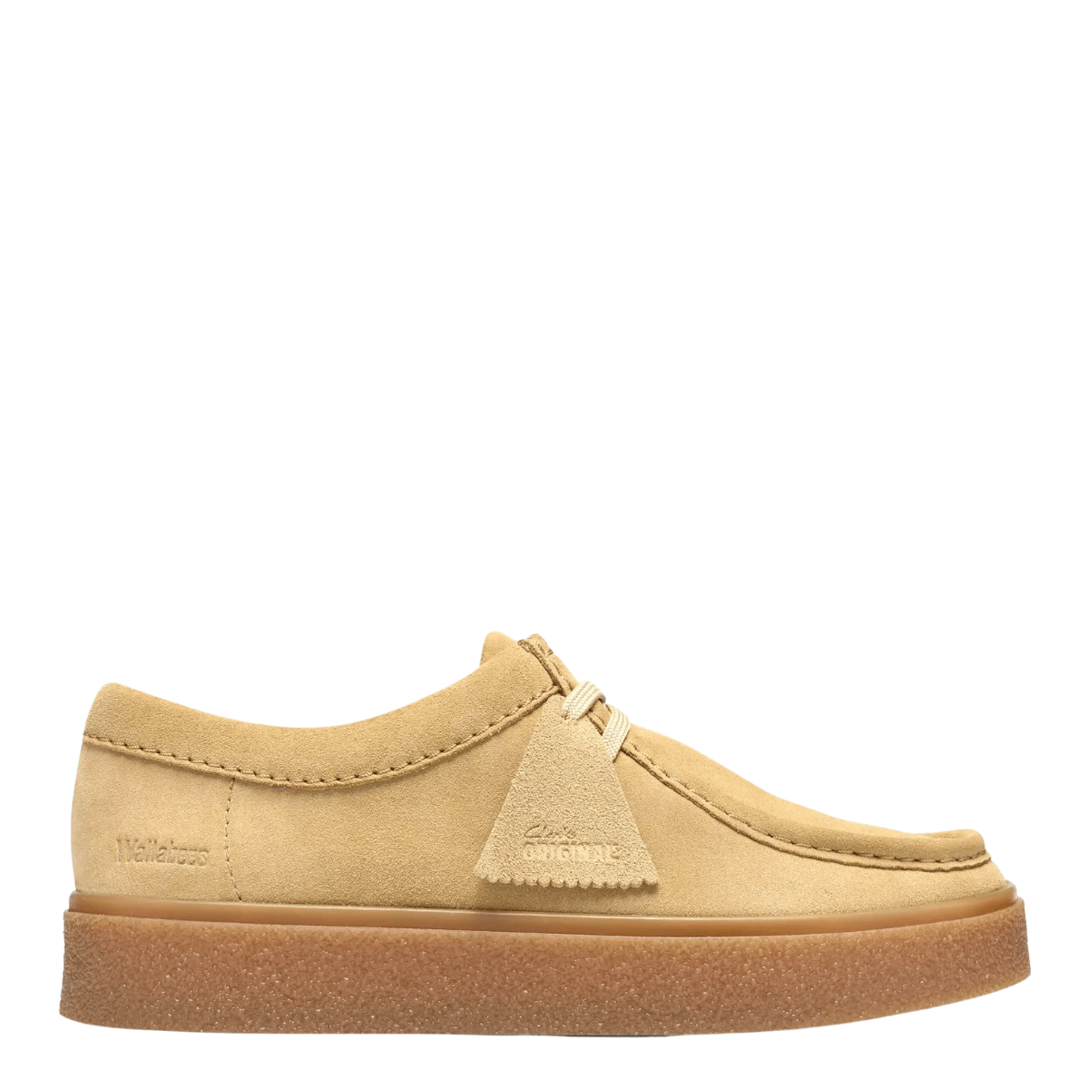 Clarks Men's Boxbee Walla in Maple Suede - Getoutside Shoes