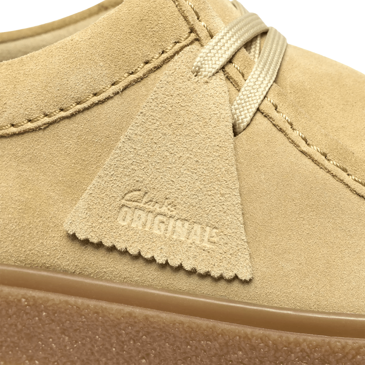 Clarks Men's Boxbee Walla in Maple Suede - Getoutside Shoes