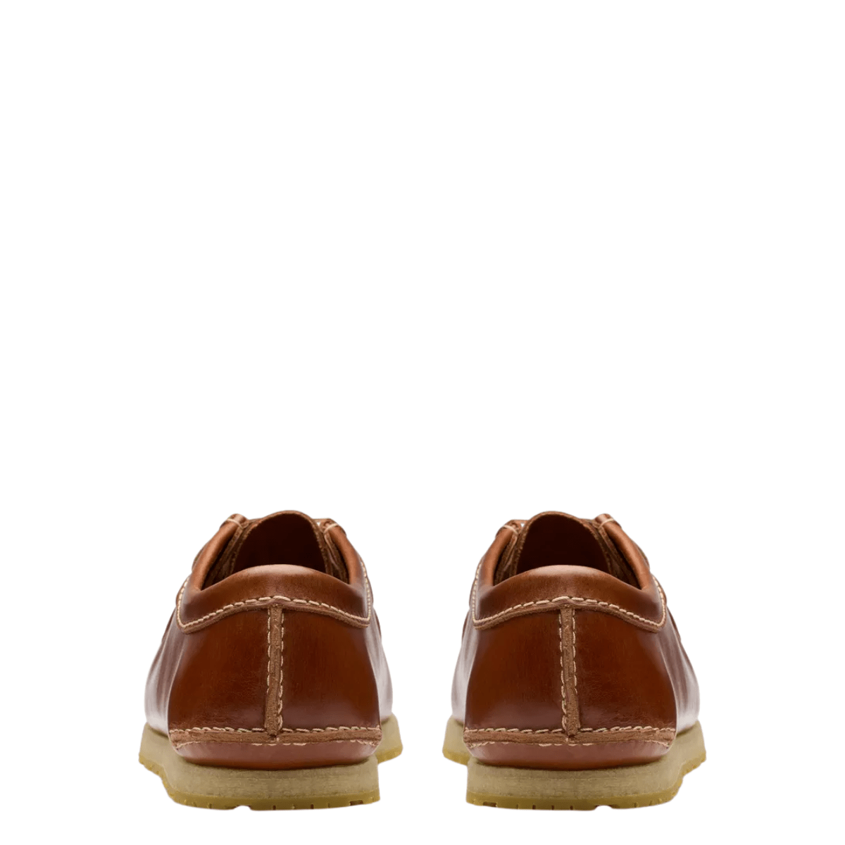 Clarks Men's Godney Lace in Brown Leather - Getoutside Shoes