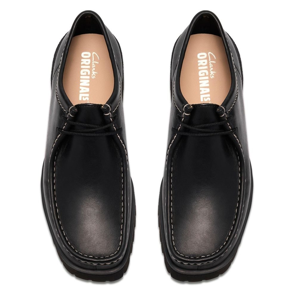 極美品 Clarks Walla Yukoner レザー 29cm Clarks Men's Walla Yukoner in Black Leather | Getoutsideshoes.com