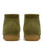 Clarks Men's Wallabee Boot in Green Suede - Getoutside Shoes