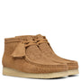 Clarks Men's Wallabee Boot in Light Tan Embossed - Getoutside Shoes