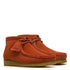 Clarks Men's Wallabee Boot in Orange Suede - Getoutside Shoes