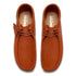 Clarks Men's Wallabee Boot in Orange Suede - Getoutside Shoes