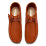 Clarks Men's Wallabee Boot in Orange Suede - Getoutside Shoes
