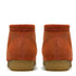 Clarks Men's Wallabee Boot in Orange Suede - Getoutside Shoes