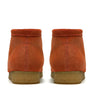Clarks Men's Wallabee Boot in Orange Suede - Getoutside Shoes