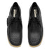 Clarks Men's Wallabee in Black Leather Embossed - Getoutside Shoes