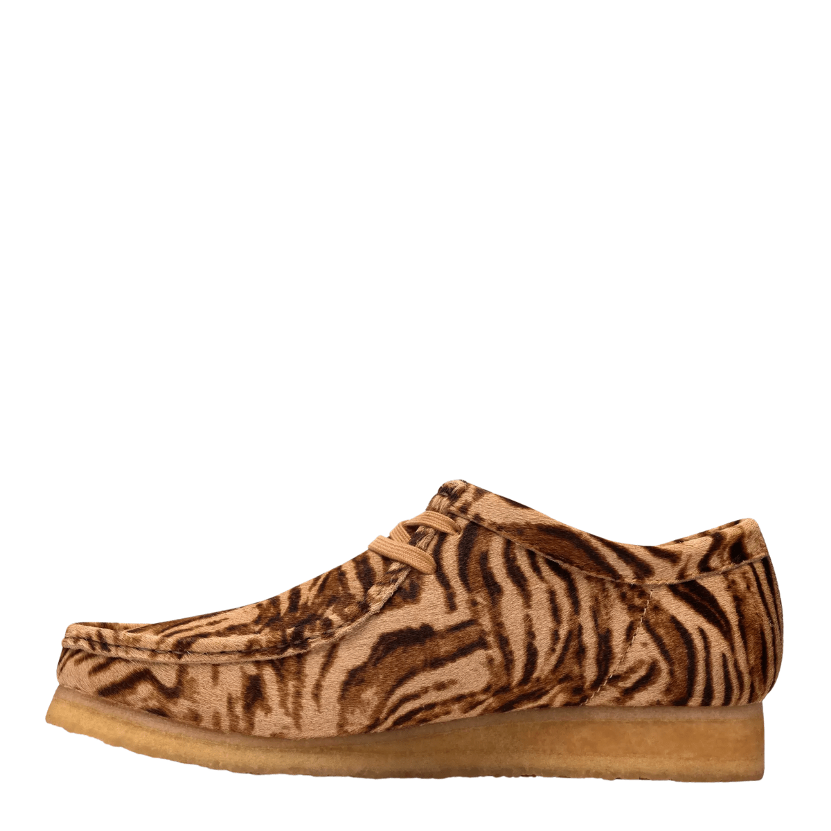 Clarks Men's Wallabee in Tiger Print - Getoutside Shoes