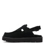 Clarks Women's Meare Easy in Black Suede - Getoutside Shoes