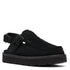 Clarks Women's Meare Easy in Black Suede - Getoutside Shoes