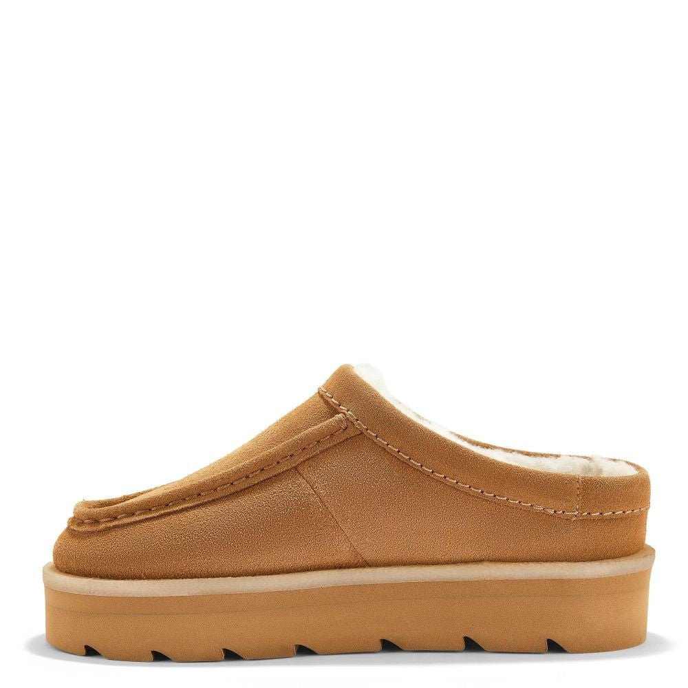 Clarks Women's Meare Mule in Caramel - Getoutside Shoes