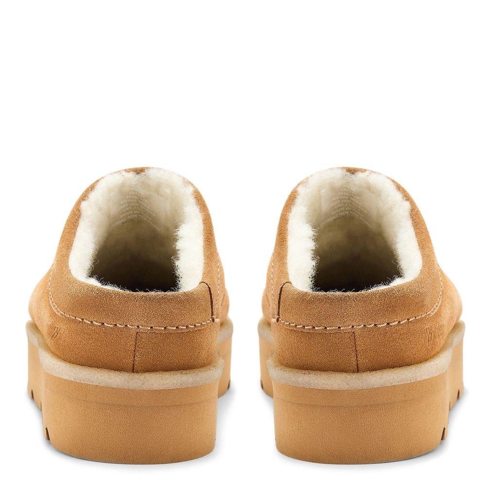 Clarks Women's Meare Mule in Caramel - Getoutside Shoes