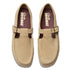 Clarks Women's Wallabee T-Bar in Maple Suede - Getoutside Shoes