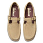 Clarks Women's Wallabee T-Bar in Maple Suede - Getoutside Shoes