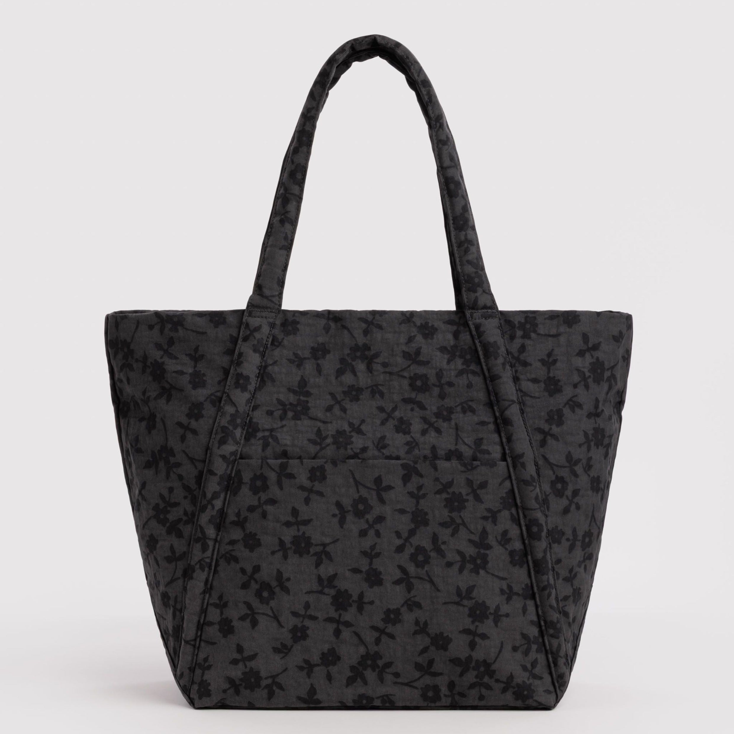 Baggu Cloud Bag in Charcoal Ditsy Floral