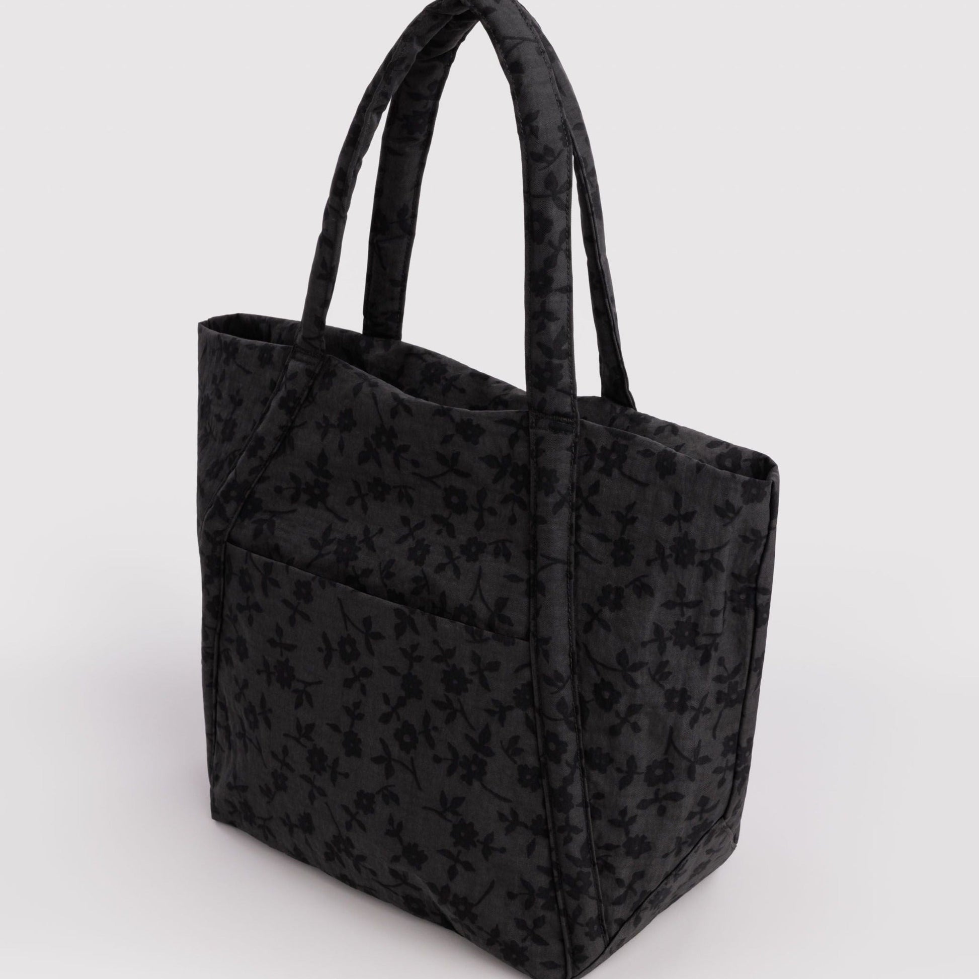 Baggu Cloud Bag in Charcoal Ditsy Floral