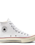 Converse Chuck 70 High in White/Garnet/Egret