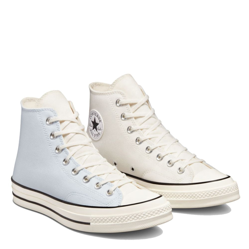 Converse Women&#39;s Chuck 70 Nautical Tri-Blocked High Top in Ghosted/Vintage White/Egret