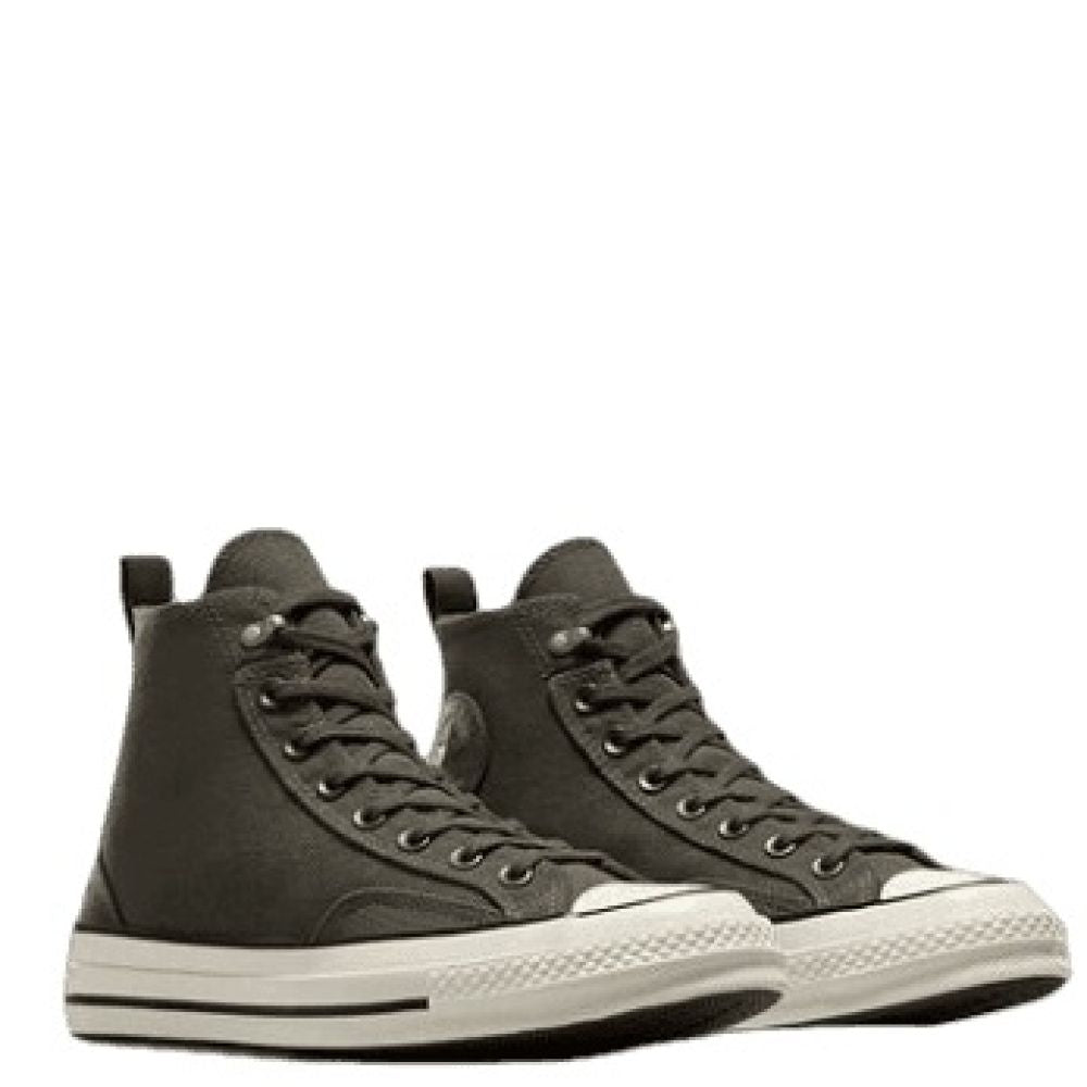 Converse Chuck 70 Jungle Cloth Overlay in Cave Green/Cave Green/Egret