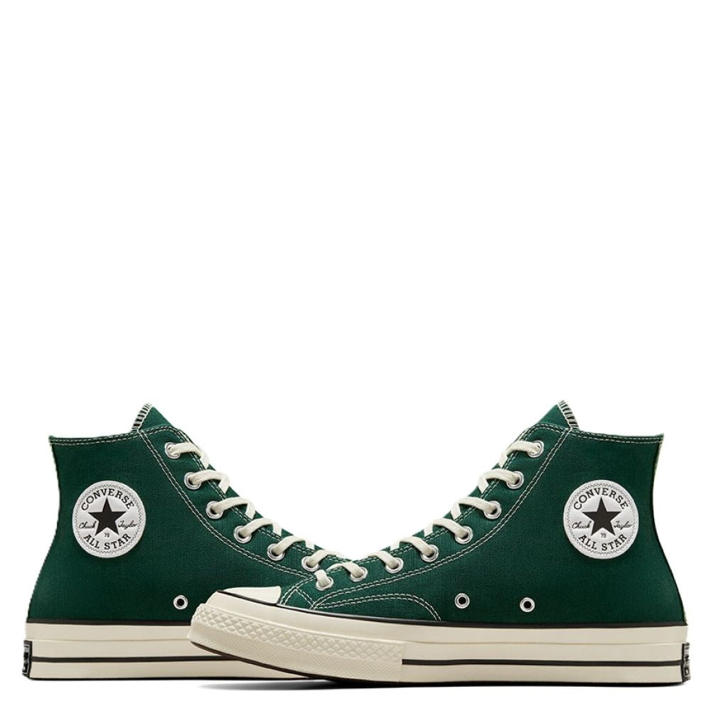 Converse Women's Chuck 70 High Top in Green Envy/Egret/Black