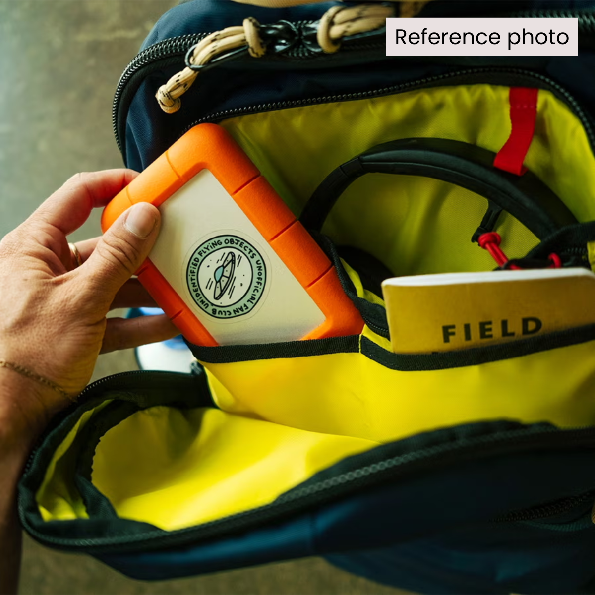 Topo Designs Commuter Backpack in Desert Palm/Elmwood