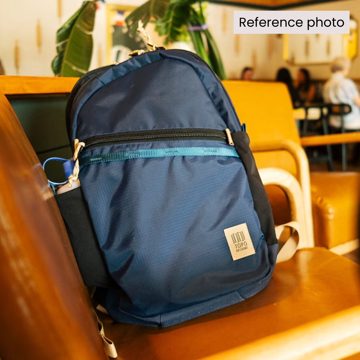 Topo Designs Commuter Backpack in Desert Palm/Elmwood