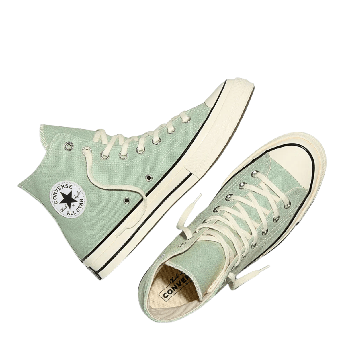 Converse Chuck 70 High in Thyme Again/Egret/Black - Getoutside Shoes