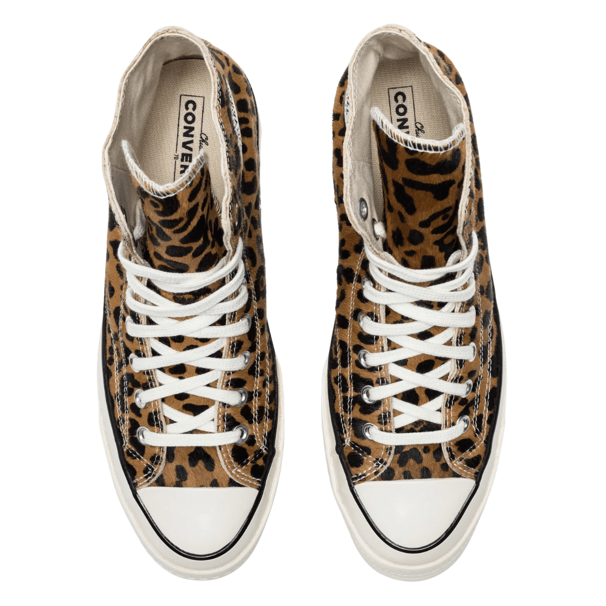 Converse Chuck 70 High Top in Leopard Pony Hair - Getoutside Shoes