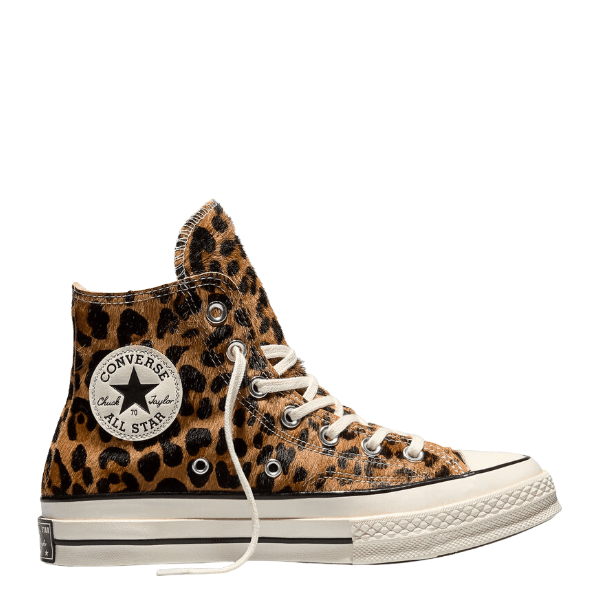 Converse Chuck 70 High Top in Leopard Pony Hair - Getoutside Shoes