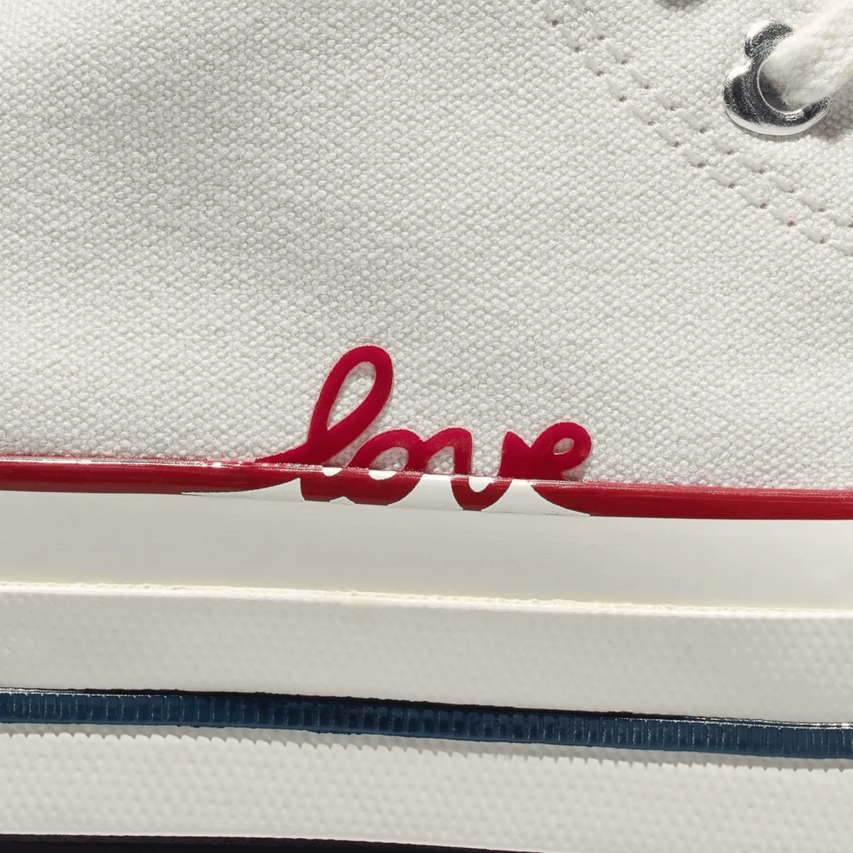 Converse Chuck 70 High Top Valentine's Day in Vintage White/Egret/Days Ahead Red - Getoutside Shoes