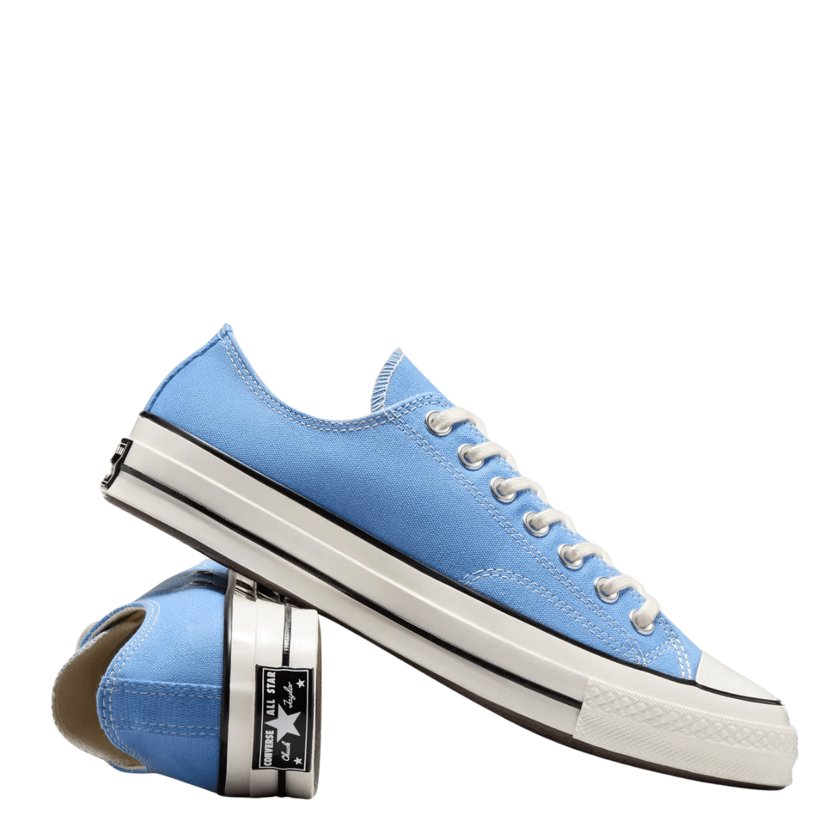 Converse Chuck 70 Low Top Limited Time Colours in Open Sky/Egret/Black - Getoutside Shoes