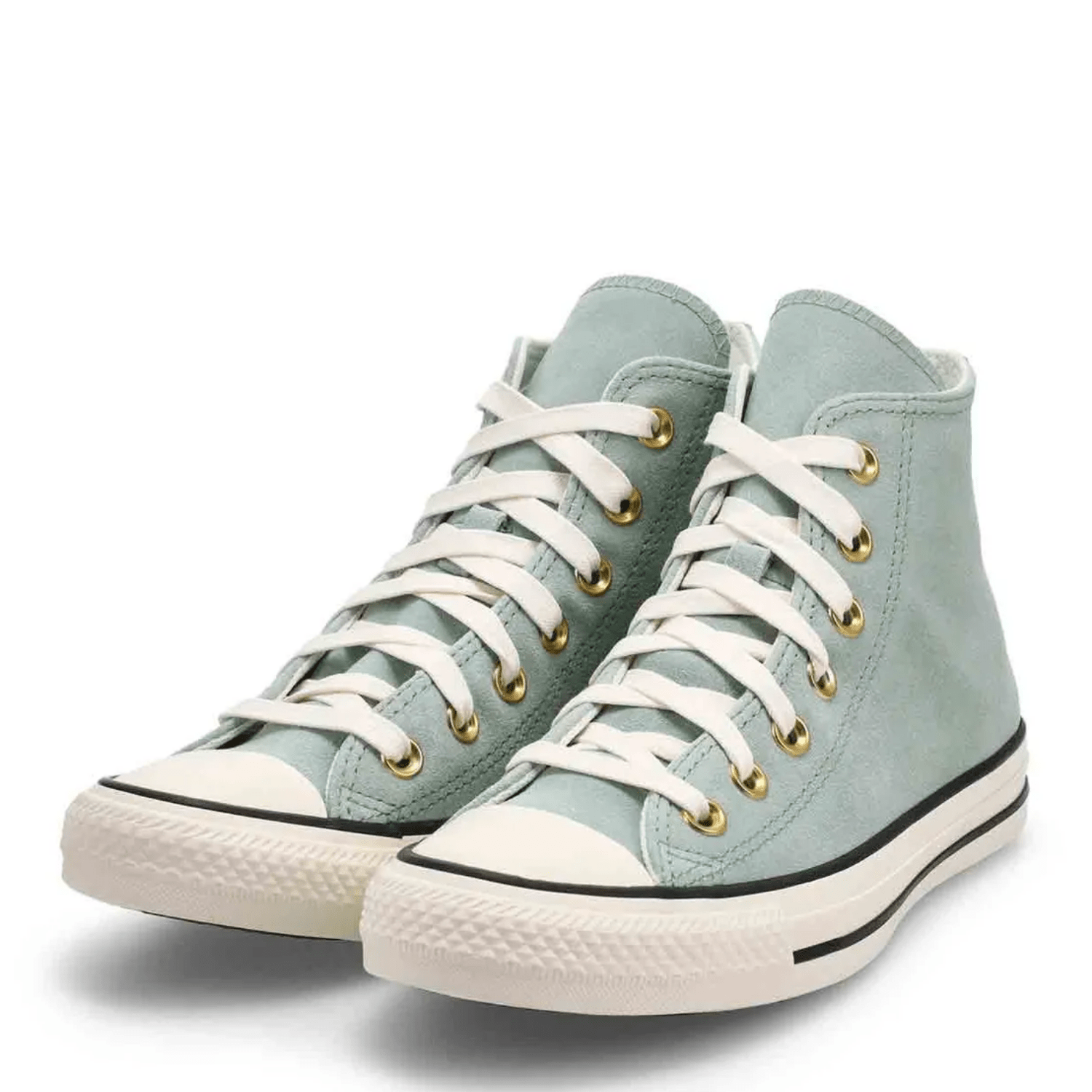 Converse Chuck Taylor All Star High Top Suede in Thyme Again/Egret/Black - Getoutside Shoes