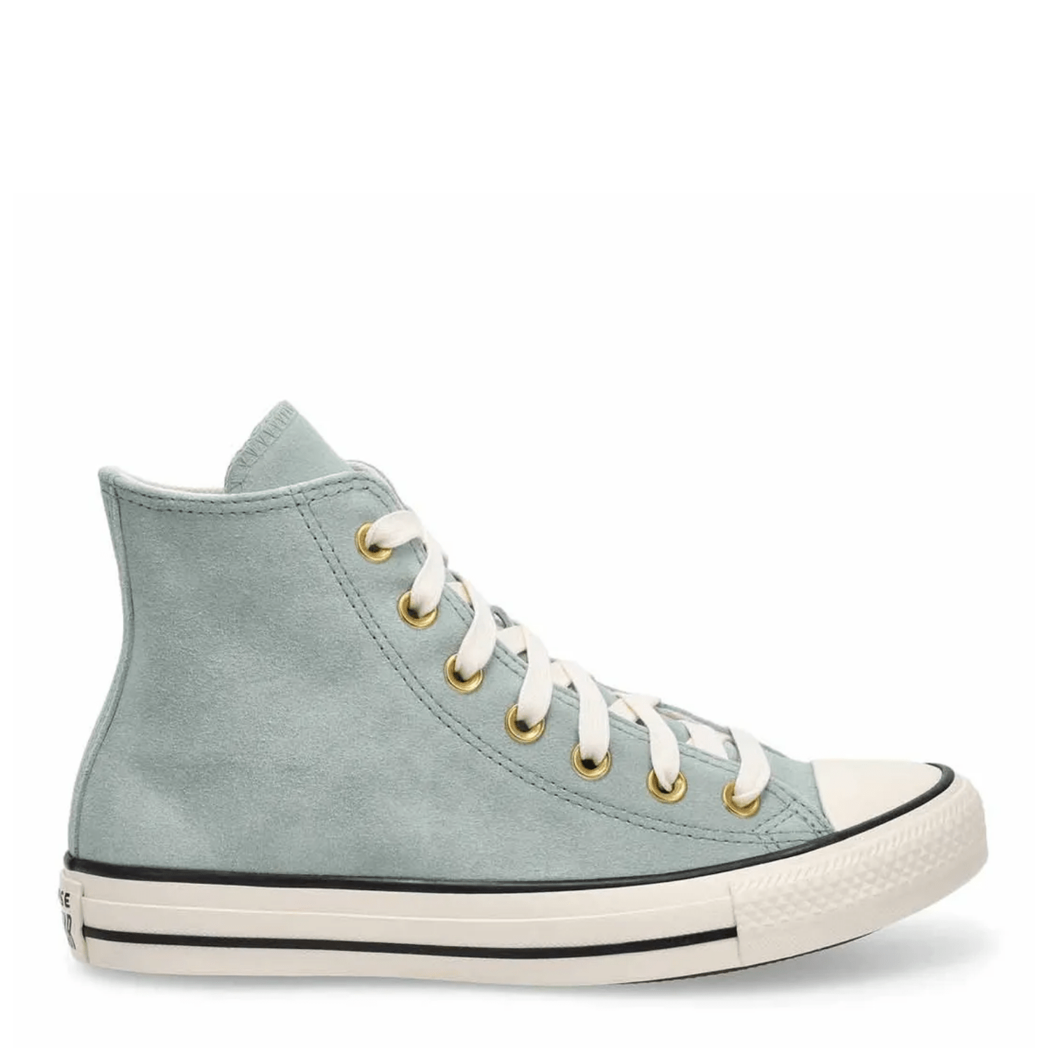Converse Chuck Taylor All Star High Top Suede in Thyme Again/Egret/Black - Getoutside Shoes