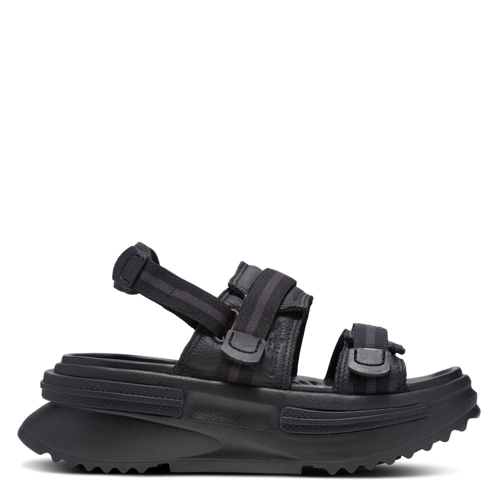 Converse Run Star Utility Sandal CX in Black - Getoutside Shoes