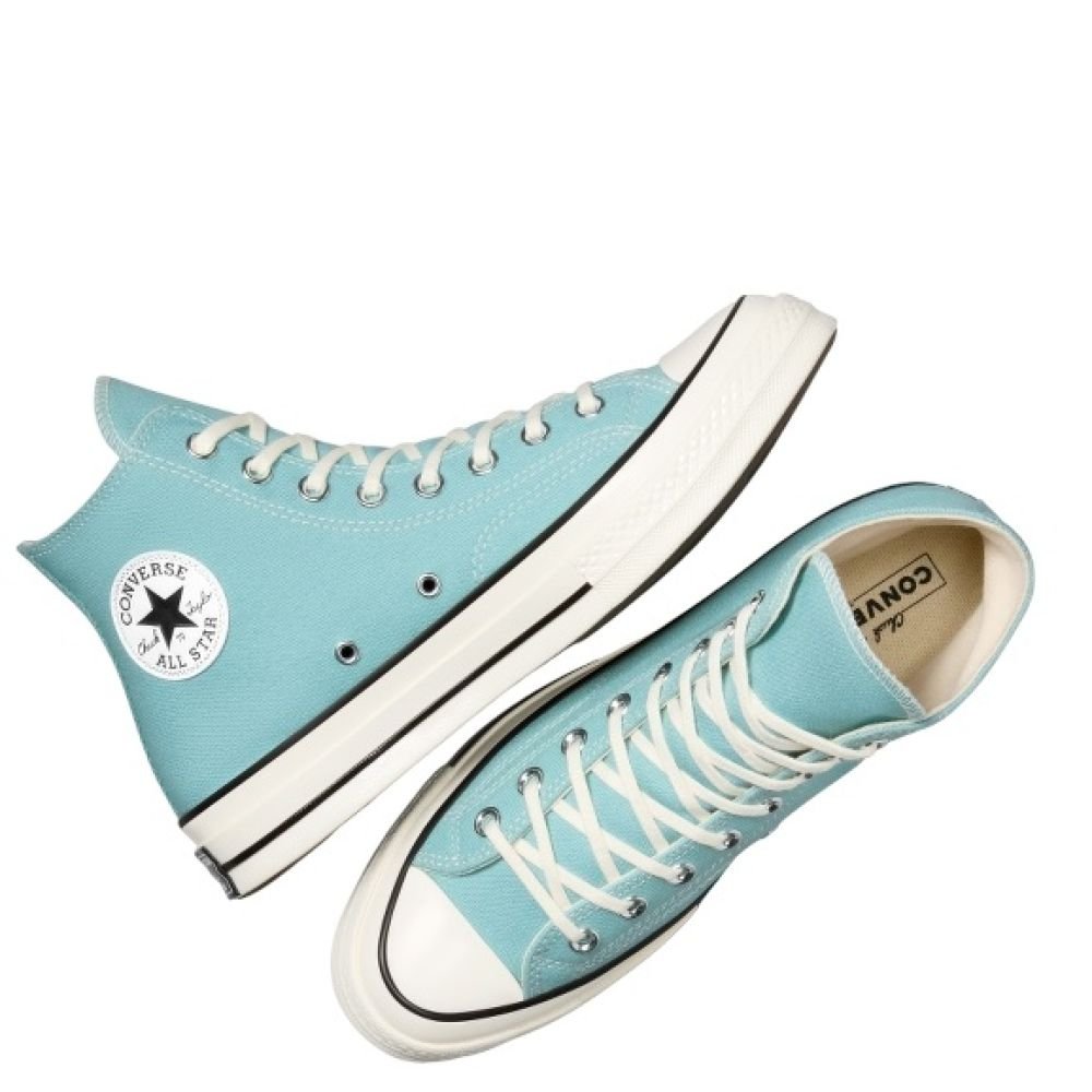 Converse Women's Chuck 70 High Top in Vernal Pool/Egret/Black - Getoutside Shoes