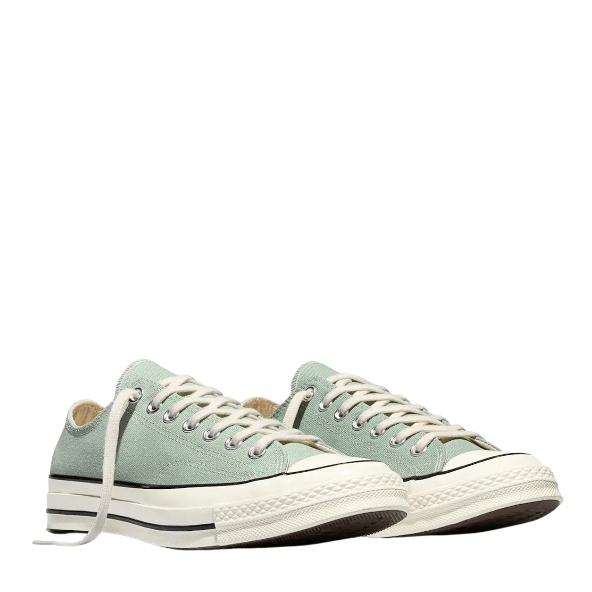 Converse Women's Chuck 70 Low in Thyme Again/Egret/Black - Getoutside Shoes