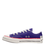 Converse Women's Chuck 70 Sketch Low Top in Court Purple/Egret/Red - Getoutside Shoes